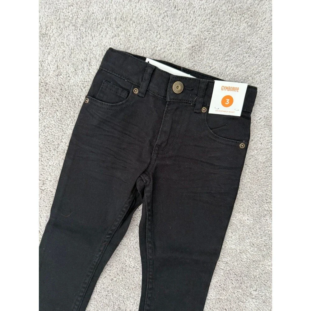 NEW Gymboree Rocker Punk Pants Skinny Jeggings Size 3 Goth Baby Child Jeans